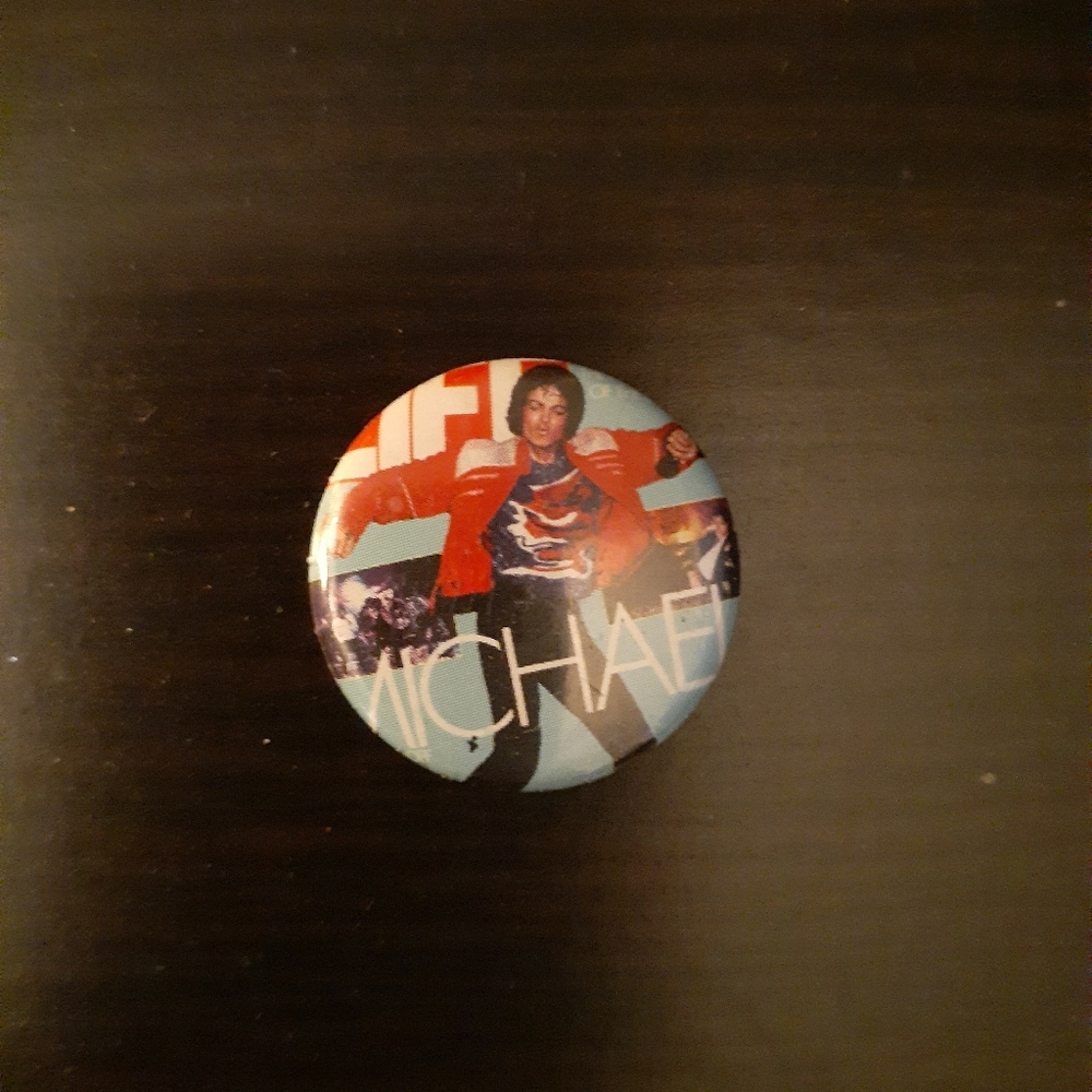 Michael Jackson Button